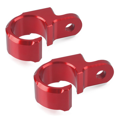 Držiak hadice zadnej brzdovej hadice s CNC objímkou pre motokrosový Dirt Pit Bike s nástavcom pre Honda CRF250 CRF 250 LM 2012 2013 2014 2015 CRF250M CRF250L