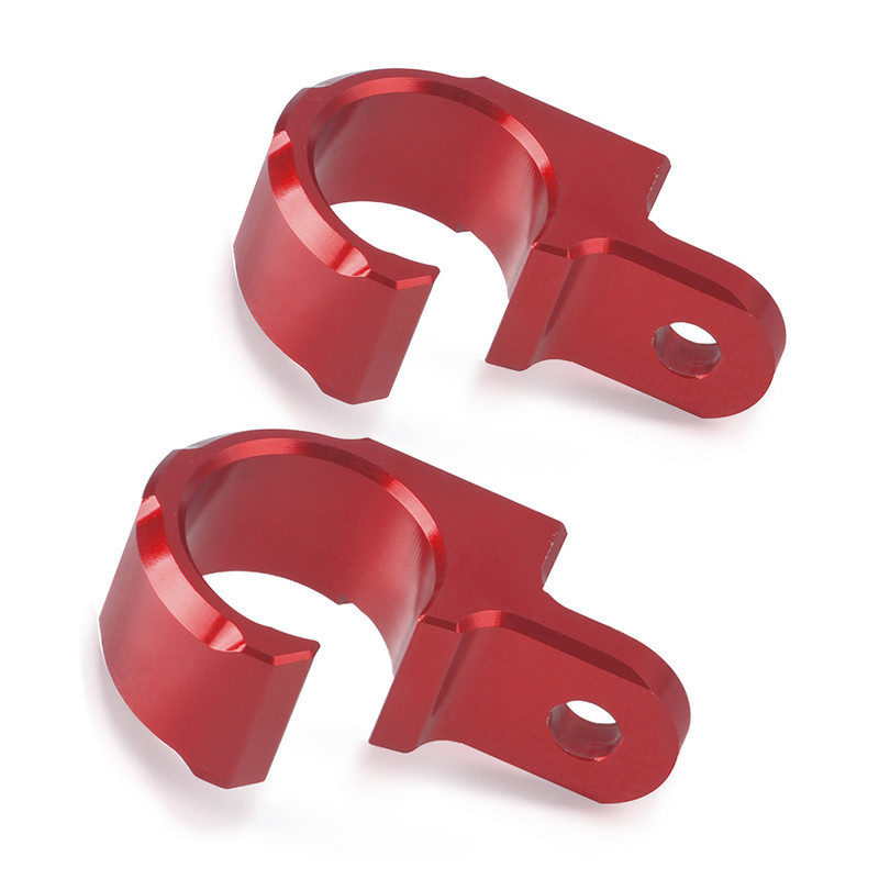 Držiak hadice zadnej brzdovej hadice s CNC objímkou pre motokrosový Dirt Pit Bike s nástavcom pre Honda CRF250 CRF 250 LM 2012 2013 2014 2015 CRF250M CRF250L