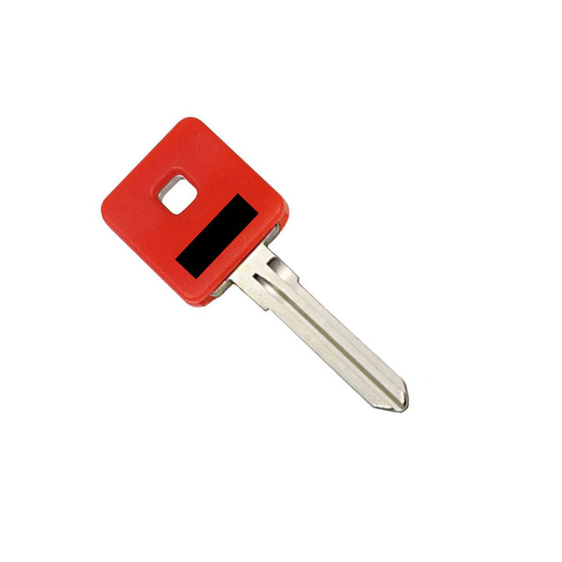 Motorkerékpár fekete üres kulcs vágatlan penge Harley Sportster XL 883 1200 XL883 CNLR XL1200 CRNL XL 1200 CNLR 883 X 48 72