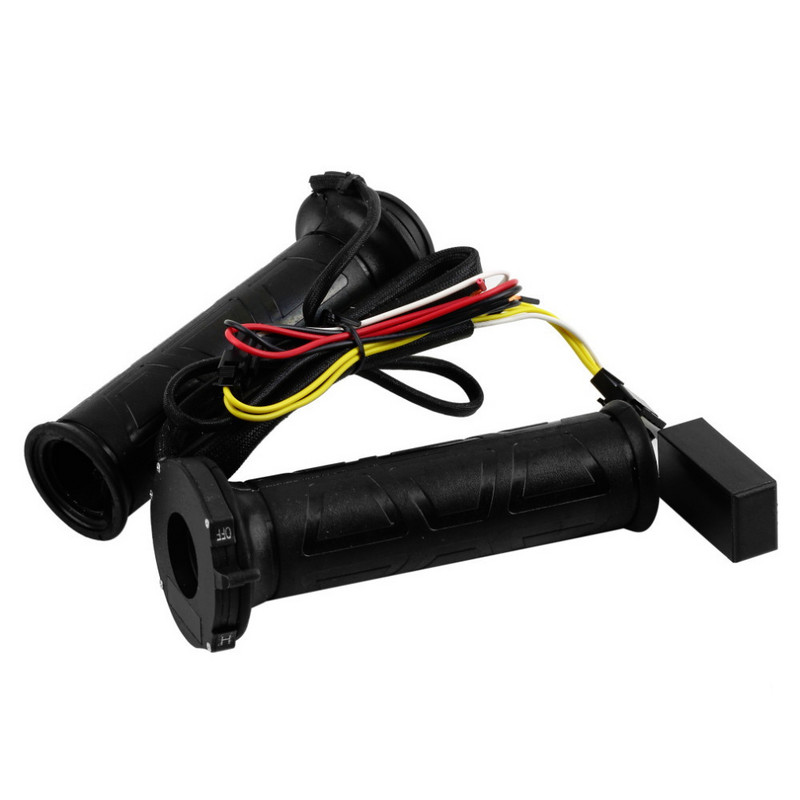 Nové elektrické vyhrievané rukoväte pre motocykle, ohrievače riadidiel 22 mm, štvorkolky, lisované vyhrievané ruky, veľkoobchod