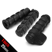 3 stiluri 1 "inch 25mm negru mânere pentru motociclete ghidon pentru Honda Shadow Spirit Aero VT1300 VT700 VT750 VT1100 VTX 1300 C