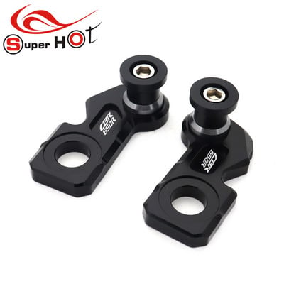 Honda CB650R CBR650R CB650F CBR650F CB CBR 650R 650F típushoz Tartozékok Láncbeállító blokk Keret lengőkar Orsók csúszkák