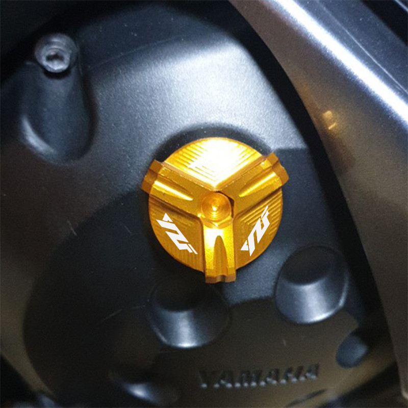 Yamaha R1 YZFR1 YZF R1 M 1998-2020 2004 2005 2006 jaoks Mootorratta tarvikud CNC alumiiniumist mootoriõli täiteava korgi korgi korgi kate