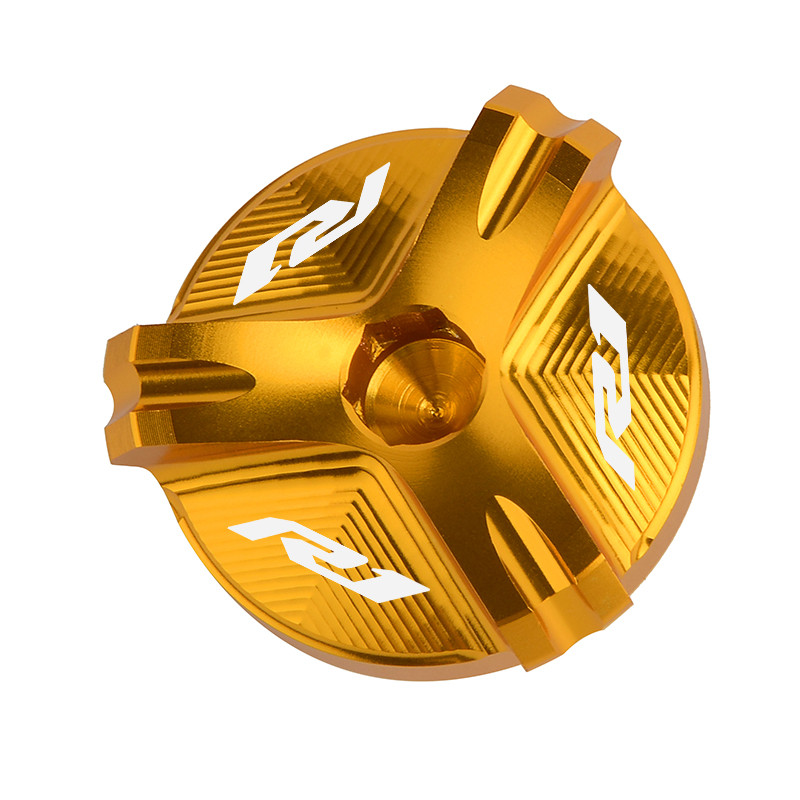 Yamaha R1 YZFR1 YZF R1 M 1998-2020 2004 2005 2006 jaoks Mootorratta tarvikud CNC alumiiniumist mootoriõli täiteava korgi korgi korgi kate