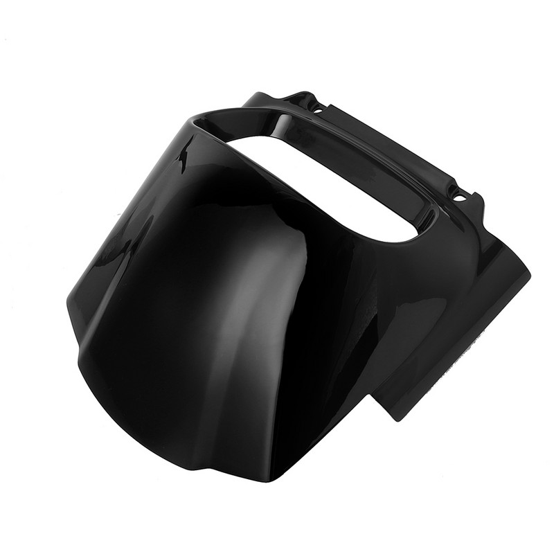 Motorkerékpár lámpa fekete ABS fényszóró első burkolat, fényszóró fedelének burkolata Harley M8 Softail Fat Bob FXFB FXFBS 2018-2022 2021-hez