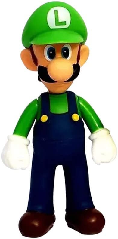 Фигурка Super Mario, Луиджи, Пластмасова, 23 см