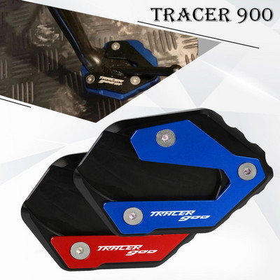 Motocykel CNC Side Stand Enlarger Kickstand Zväčšenie tanierovej podložky pre YAMAHA TRACER900 TRACER 900 GT 2014-2021 2020 2019 2018 2017