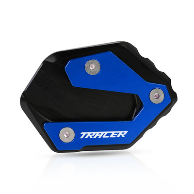 Motorkerékpár CNC oldalsó állvány nagyító kitámasztó nagyító lemez alátét YAMAHA TRACER900 TRACER 900 GT-hez 2014-2021 2020 2019 2018 2017