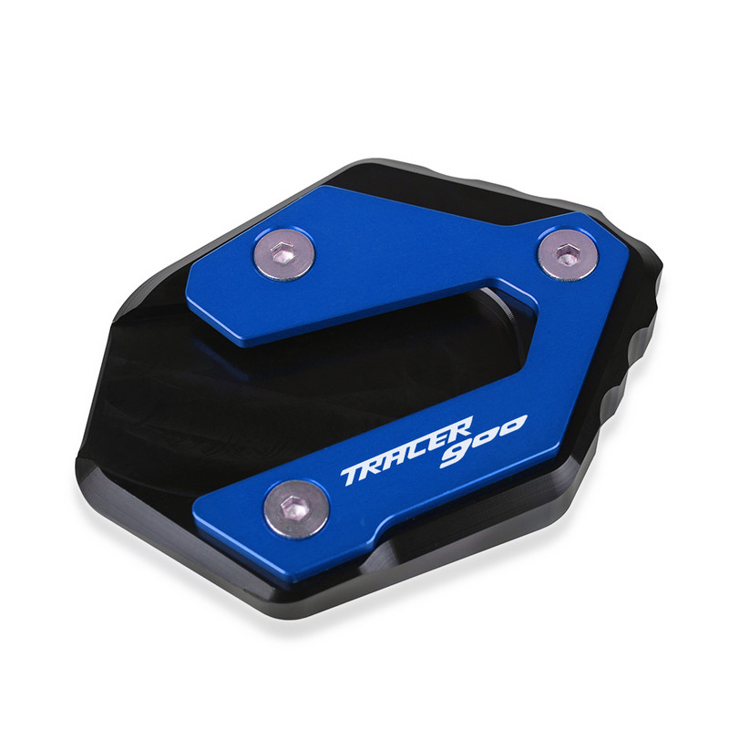 Motorkerékpár CNC oldalsó állvány nagyító kitámasztó nagyító lemez alátét YAMAHA TRACER900 TRACER 900 GT-hez 2014-2021 2020 2019 2018 2017
