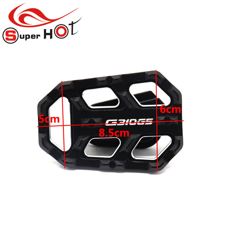 Motocyklové príslušenstvo pre BMW G310GS 2017-2020 2019 Zväčšenie pedálu zadnej brzdovej páky Predĺženie zadných brzdových doštičiek