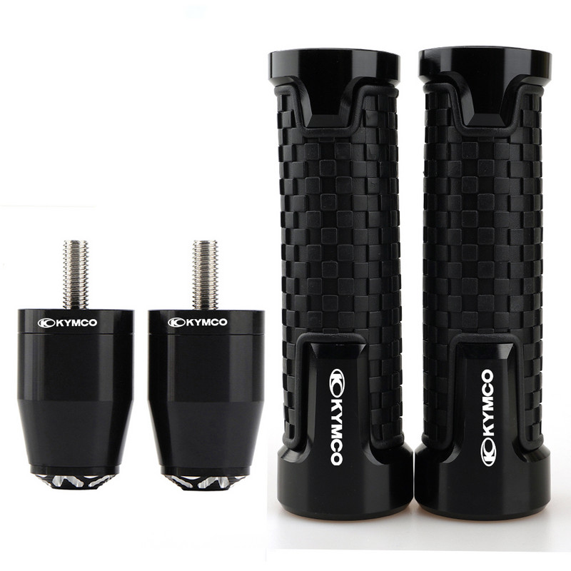 Най-новите ръкохватки на кормилото за мотоциклети Щепсел за краища на дръжката за KYMCO Downtown 125 200 250 300/i 350i k-xct 300 Xciting 250 300 400/i