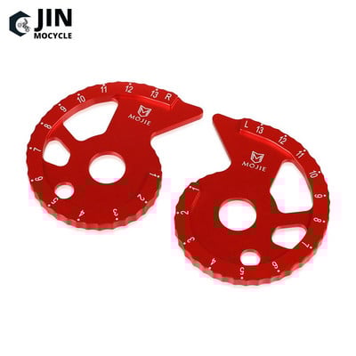 Motocyklové príslušenstvo, hliníkový nastavovač reťaze, regulátor pre YAMAHA XT250 XT 250 2008-2021 2020 2019 2018 2017 2016 2015 2014