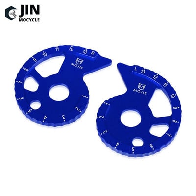 Motocyklové príslušenstvo, hliníkový nastavovač reťaze, regulátor pre YAMAHA XT250 XT 250 2008-2021 2020 2019 2018 2017 2016 2015 2014