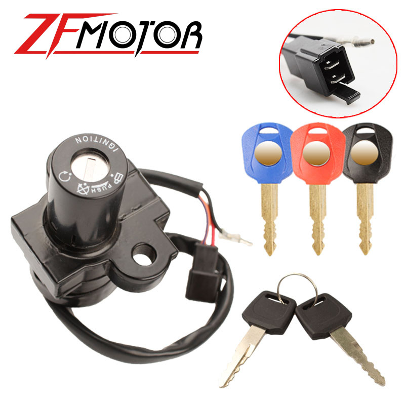 Üzemanyagtartály fedél Lgyújtás indító kapcsoló sisak ülészár készlet Kulcsok hozzáadása Honda CBR250 CBR250RR MC17 MC19 MC22 CBR400RR NC23 NC29