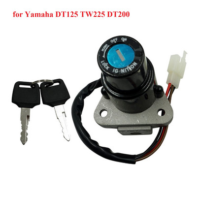 Elektrický zámok dverí kľúča zapaľovania pre Yamaha DT125 TW200 DT200 pre Polaris RZR Sportsman Ranger