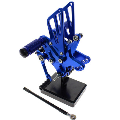 Pre Kawasaki ZX10R ZX 10R 2011-2022 2016 2017 2018 2019 CNC nastaviteľné opierky nôh, stupačky, zadné sety, opierka nôh pre jazdca.