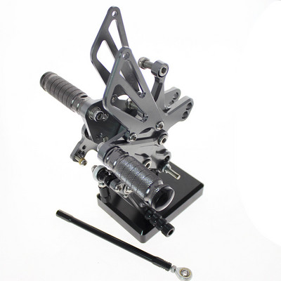 Pre Kawasaki ZX10R ZX 10R 2011-2022 2016 2017 2018 2019 CNC nastaviteľné opierky nôh, stupačky, zadné sety, opierka nôh pre jazdca.