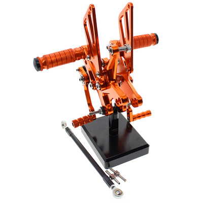 Pre Kawasaki ZX10R ZX 10R 2011-2022 2016 2017 2018 2019 CNC nastaviteľné opierky nôh, stupačky, zadné sety, opierka nôh pre jazdca.