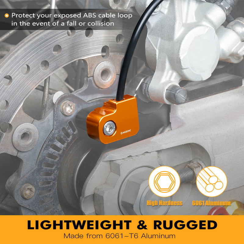 Motorkerékpár ABS érzékelő védőburkolata KTM 1290 Adventure 690 DUKE Enduro R 2017-2022 2018 2019 2020 2021 ABS kábelvédőhöz