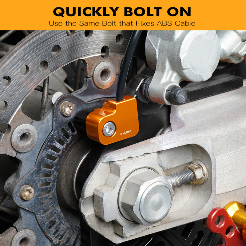 Motorkerékpár ABS érzékelő védőburkolata KTM 1290 Adventure 690 DUKE Enduro R 2017-2022 2018 2019 2020 2021 ABS kábelvédőhöz