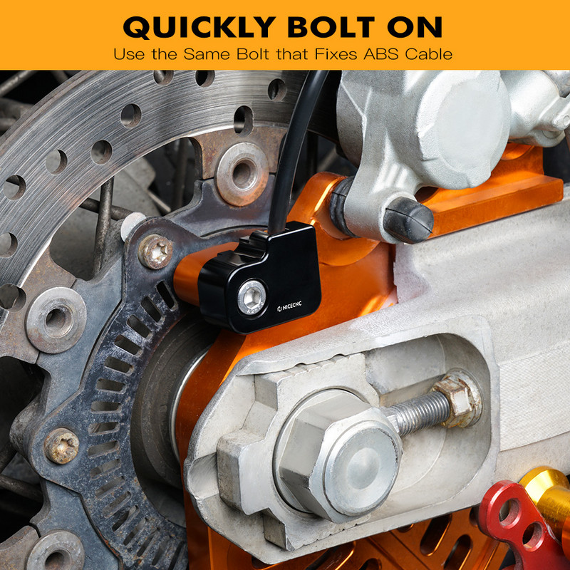 Motorkerékpár ABS érzékelő védőburkolata KTM 1290 Adventure 690 DUKE Enduro R 2017-2022 2018 2019 2020 2021 ABS kábelvédőhöz