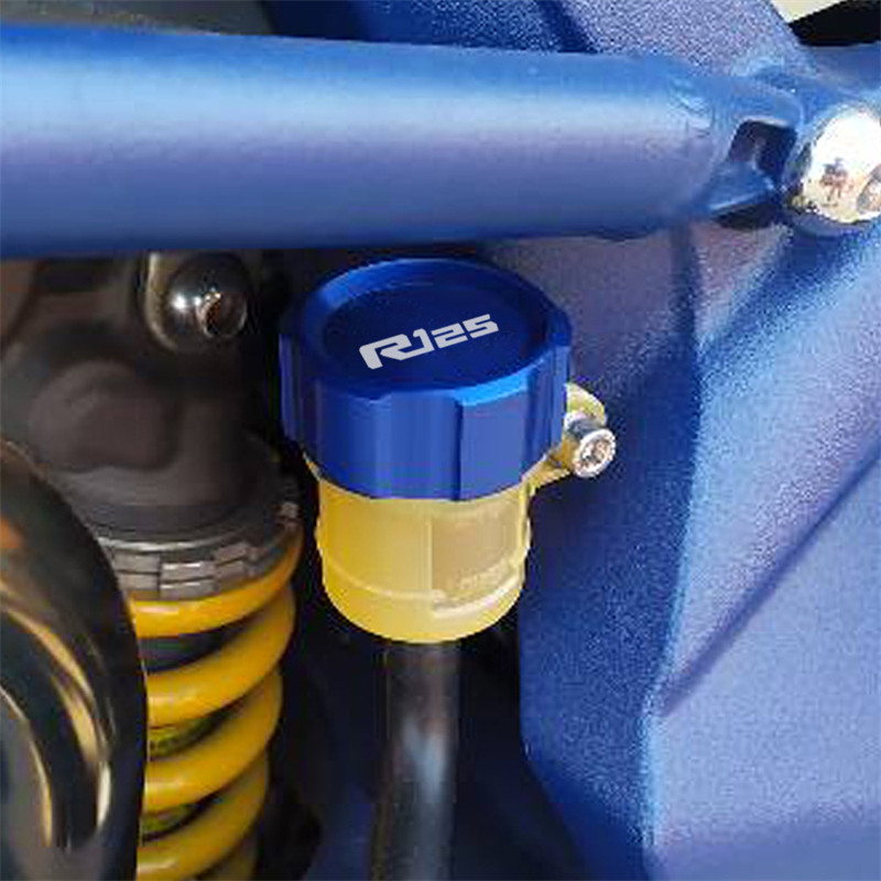 Pre motocykel YAMAHA YZFR125 YZF R125 2014-2022 CNC zadná nádržka na brzdovú kvapalinu, kryt valca a ochranný kryt