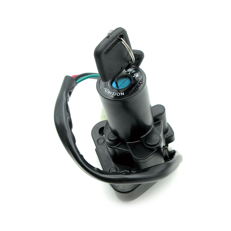 Motorkerékpár gáz-üzemanyagtartály sapkája fedél ülés gyújtáskapcsoló indítózár érintkező kulcskészlet Yamaha XJR400 96-02 XJR1200 94-98 XJR1300