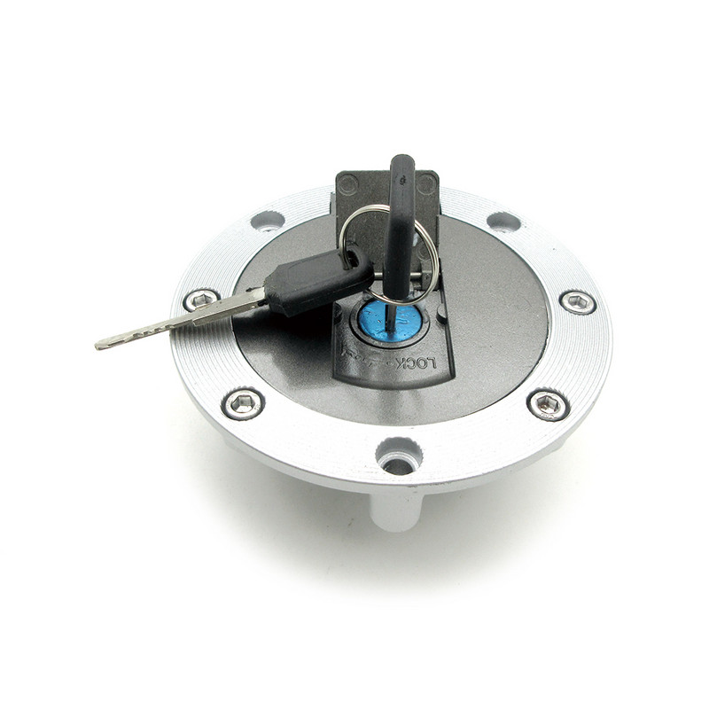 Motorkerékpár gáz-üzemanyagtartály sapkája fedél ülés gyújtáskapcsoló indítózár érintkező kulcskészlet Yamaha XJR400 96-02 XJR1200 94-98 XJR1300