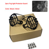 BMW R1200GS R1200GSA F800GS Adventure 2005-2013 Fekete motorkerékpár-alkatrészekhez Ködlámpa védővédők Fém ködlámpa lámpaburkolat