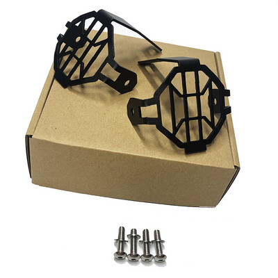 BMW R1200GS R1200GSA F800GS Adventure 2005-2013 Fekete motorkerékpár-alkatrészekhez Ködlámpa védővédők Fém ködlámpa lámpaburkolat