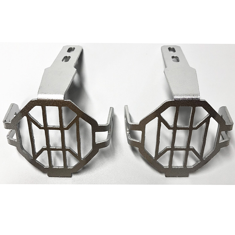 BMW R1200GS R1200GSA F800GS Adventure 2005-2013 Fekete motorkerékpár-alkatrészekhez Ködlámpa védővédők Fém ködlámpa lámpaburkolat