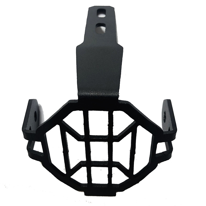 BMW R1200GS R1200GSA F800GS Adventure 2005-2013 Fekete motorkerékpár-alkatrészekhez Ködlámpa védővédők Fém ködlámpa lámpaburkolat