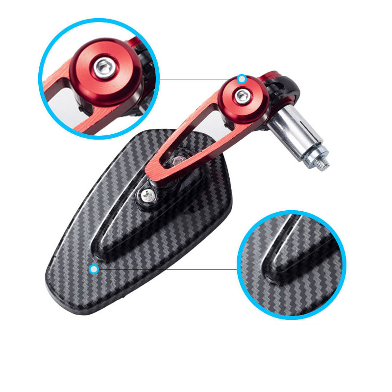 Novi motociklistički retrovizor, retrovizor od ugljičnih vlakana, modificirani obrnuti stražnji retrovizor, ogledalo na upravljaču, dodaci za motocikle