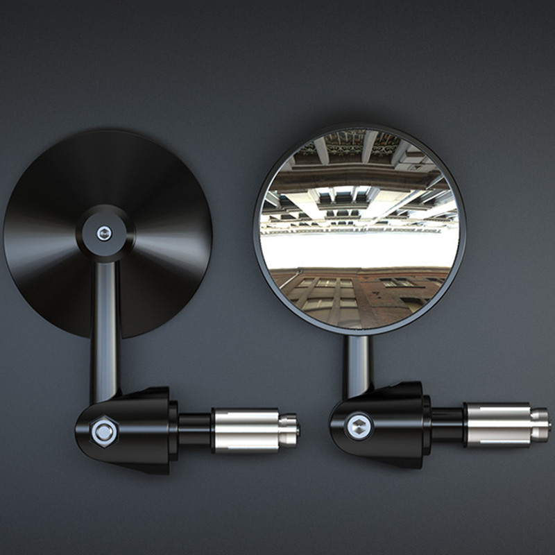Motorkerékpár Retro Módosított Kormánytükör Teljes szögben Összecsukható Tolatás Kormány visszapillantó Tükör Motorkerékpár dekorációs kellékek