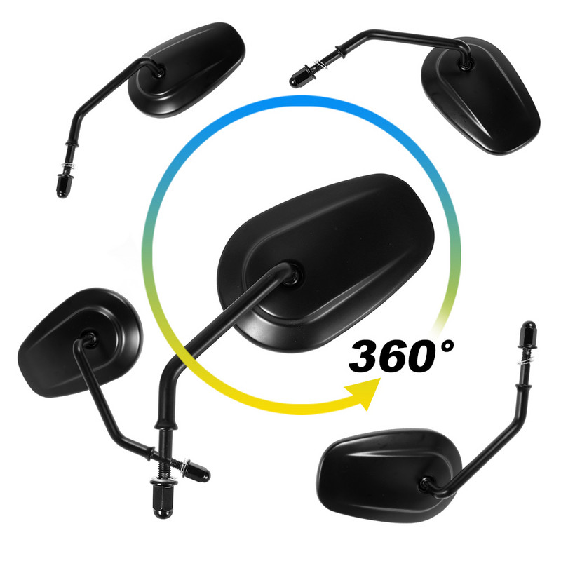 Za Harley Dyna Electra Glide Fatboy Iron 883 Road Glide Sportster 883 1200 Softail motocikl Stražnji retrovizori