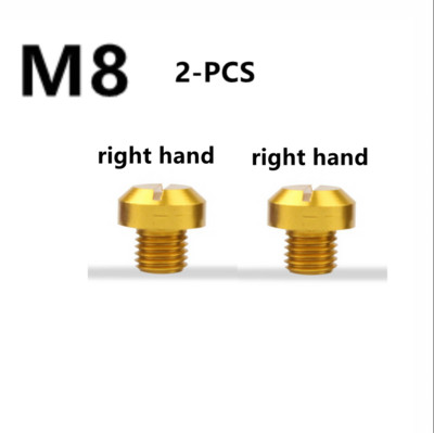 2 tk universaalne mootorratas CNC M10 * 1,25 M8 * 1,25 peegli auguga pistiku kruvipoldid, kaaned, päripäeva kruvi Honda Suzuki jaoks