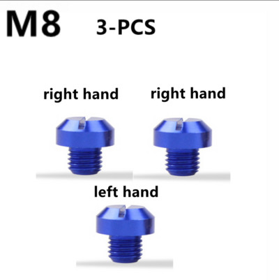 2 tk universaalne mootorratas CNC M10 * 1,25 M8 * 1,25 peegli auguga pistiku kruvipoldid, kaaned, päripäeva kruvi Honda Suzuki jaoks
