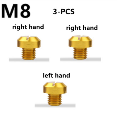 2 tk universaalne mootorratas CNC M10 * 1,25 M8 * 1,25 peegli auguga pistiku kruvipoldid, kaaned, päripäeva kruvi Honda Suzuki jaoks