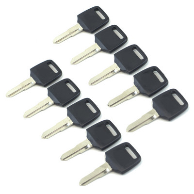 10 ks kľúčov od motocykla a skútra 50CC s prázdnou čepeľou pre HONDA DIO Z4 125 SCR100 WH110 SCR WH 100 110