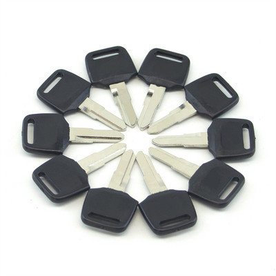 10 ks kľúčov od motocykla a skútra 50CC s prázdnou čepeľou pre HONDA DIO Z4 125 SCR100 WH110 SCR WH 100 110