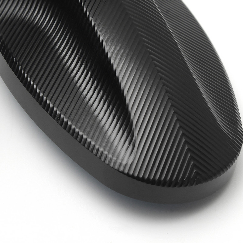 2 ks/sada spätných zrkadiel na motocykle s CNC koncovkami riadidiel na motocykle, čierne spätné bočné zrkadlo pre Triumph Speed Triple Accessories