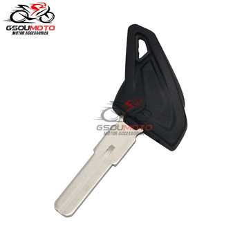 Аксесоари за мотоциклети черен / червен ABS пластмасов празен ключ за Ducati Scrambler 400 800 1100 Неизрязани ключове
