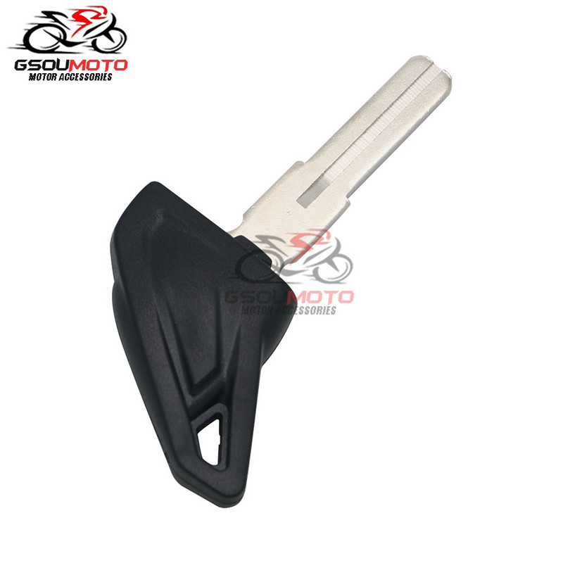 Motocyklové príslušenstvo Čierno-červený ABS plastový prázdny kľúč pre Ducati Scrambler 400 800 1100 Neostrihané kľúče