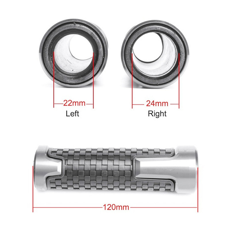 Zontes G1 125 ZT125 G1 ZT125U ZT 125 U ZX 310X/310T 310R 2018-2021 motorkerékpár-tartozékokhoz 7/8" 22mm-es gumi kormányrúd