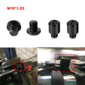 Kawasaki Z750 Z800 Z900 Z1000 típushoz Tükrök Lyuk Dugó Csavarok Motorkerékpár CNC M10*1.25 fedél sapkák Rögzítő csavarok Tartozékok