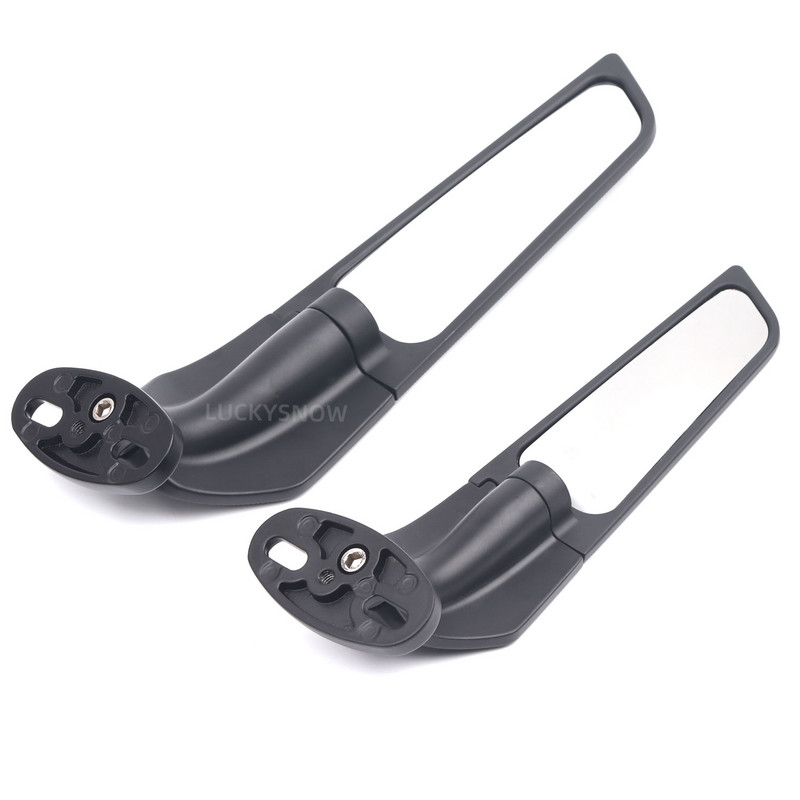 Kawasaki ZX10R ZX9R ZX7R ZX6R ZX636 ZX12R ZX14R mootorrattapeeglile, modifitseeritud tuuletiivaga reguleeritav pöörlev tahavaatepeegel