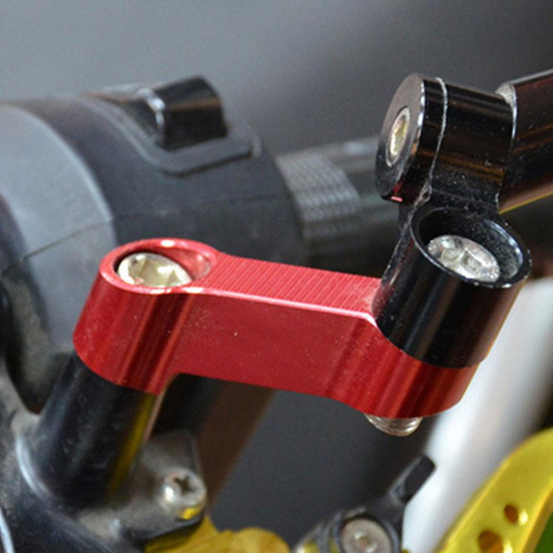 2 buc. Extensie oglinzi retrovizoare universale pentru motociclete Adaptor de extindere pentru ridicare, suport de lărgire a bazei de transfer față modificate