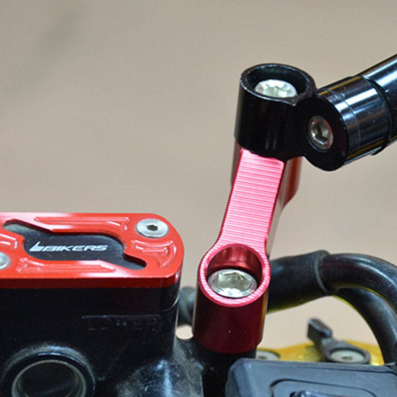 2 buc. Extensie oglinzi retrovizoare universale pentru motociclete Adaptor de extindere pentru ridicare, suport de lărgire a bazei de transfer față modificate