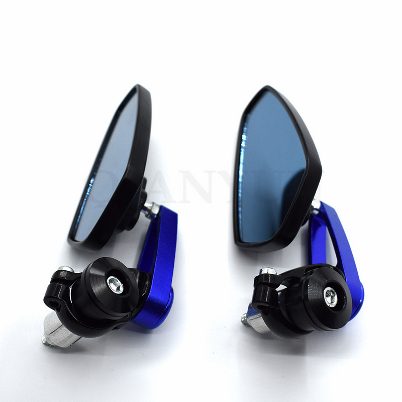Univerzális 7/8"" 22 mm-es kormány motorkerékpár végtükör Motorkerékpár tükör YAMAHA MT07 FZ07 MT-07 FZ-07
