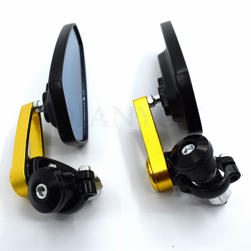 Univerzális 7/8"" 22 mm-es kormány motorkerékpár végtükör Motorkerékpár tükör YAMAHA MT07 FZ07 MT-07 FZ-07